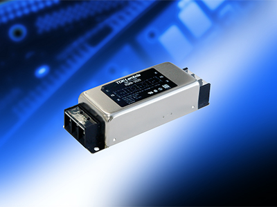 Foto Filtros EMC monofásicos de 6 a 30 A para aplicaciones industriales y comunicaciones.